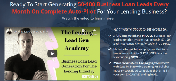 The Lending Lead Gen Academy download course