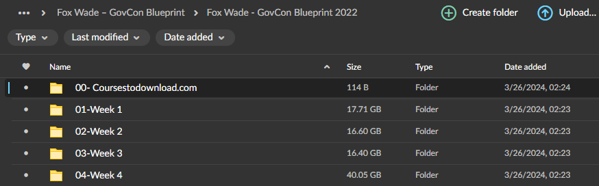 Fox Wade – GovCon Blueprint Download