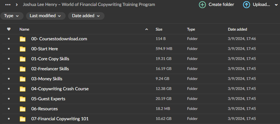 Joshua Lee Henry – World of Financial Copywriting Training Program Download