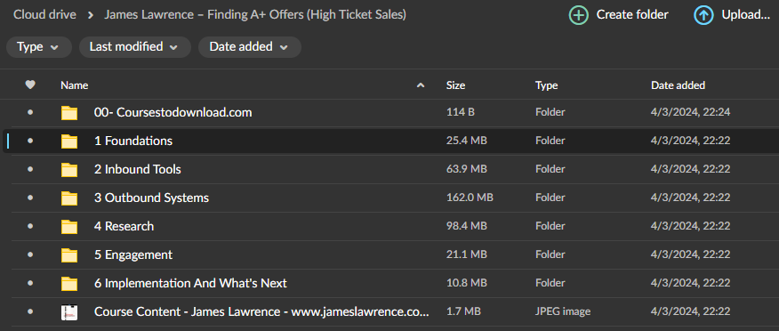 James Lawrence - Finding A+ Offers (High Ticket Sales) Download