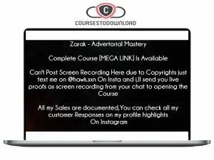 Zarak - Advertorial Mastery Download